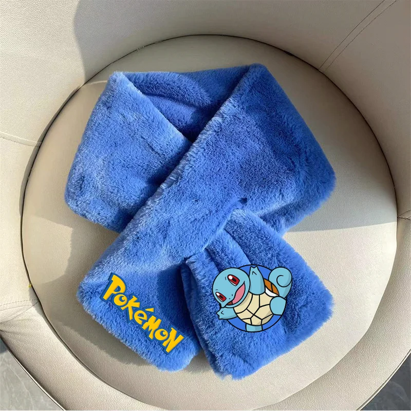 Calda sciarpa in pile Pokemon in diversi motivi per bambini