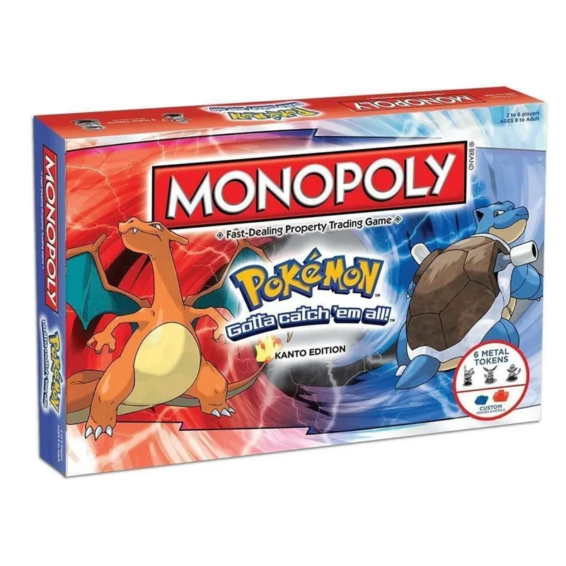 Pokemon Monopoly (inglese) Edizione Johto o Kanto