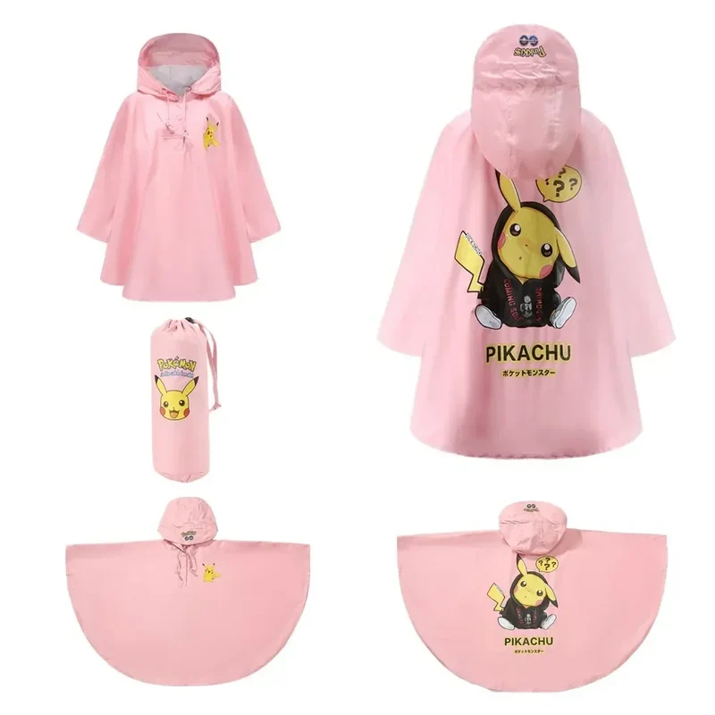 Giacca da pioggia Pikachu Pokemon per bambini