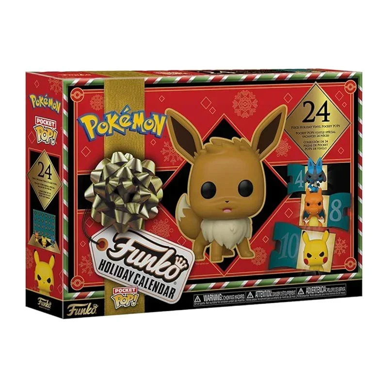 Calendario dell'Avvento Pokemon Funko con motivo Eevee