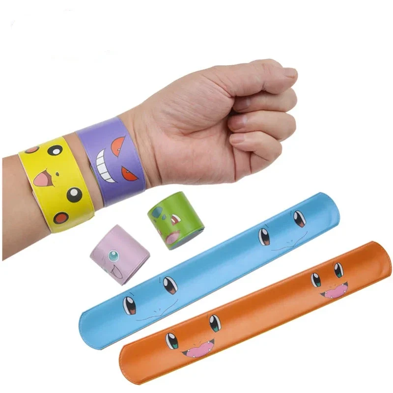 Bracciale Pokemon da 6 pezzi per bambini, feste, compleanni, ecc.