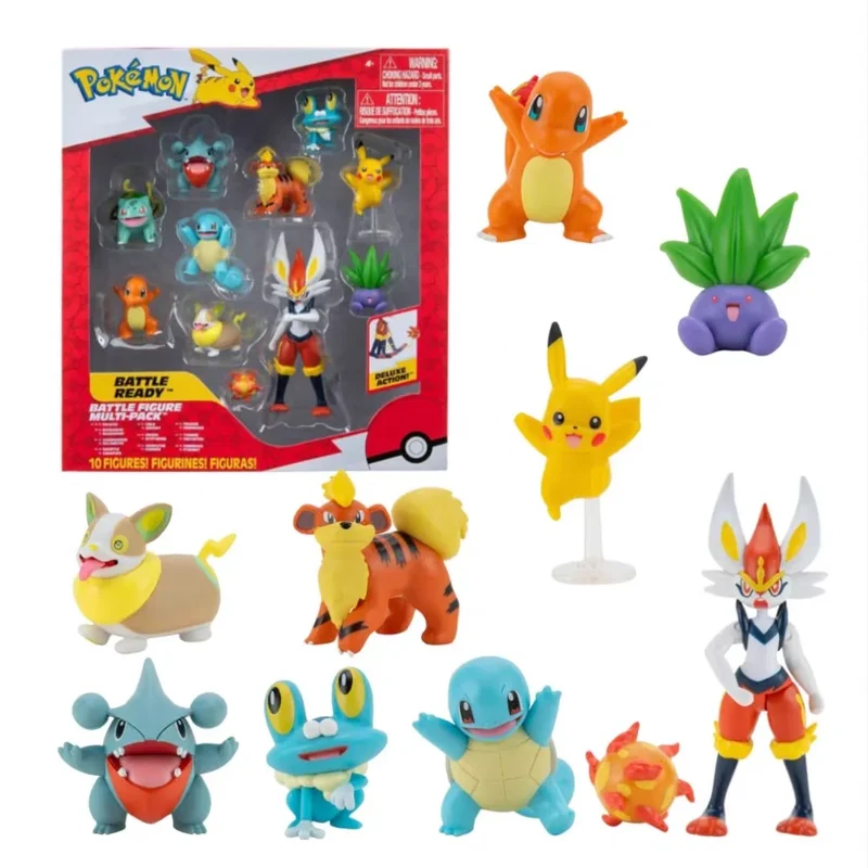 Pokemon Ultimate Battle Figures Giocattolo con 11 figure