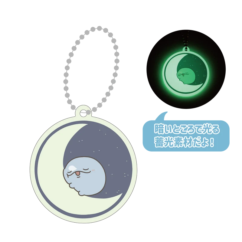 【親子イルカ】暗いところで光るよ🌙蓄光アクキー【4月中旬発送】