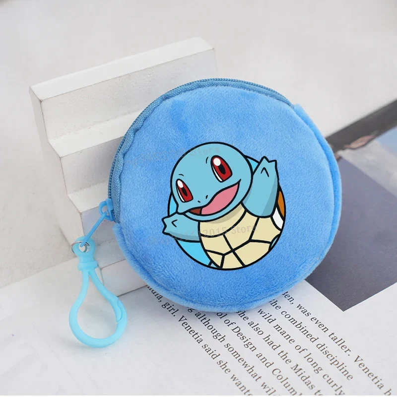 Portamonete in peluche per bambini Pokemon (circa 11.5X9.5 cm)