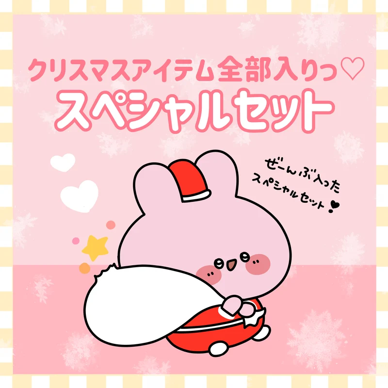【あさみみちゃん】クリスマスアイテム全部入りっ♡スペシャルセット【12月中旬発送】