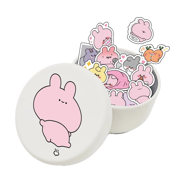 【あさみみちゃん】フレークシール＆小物入れセット【11月中旬発送】