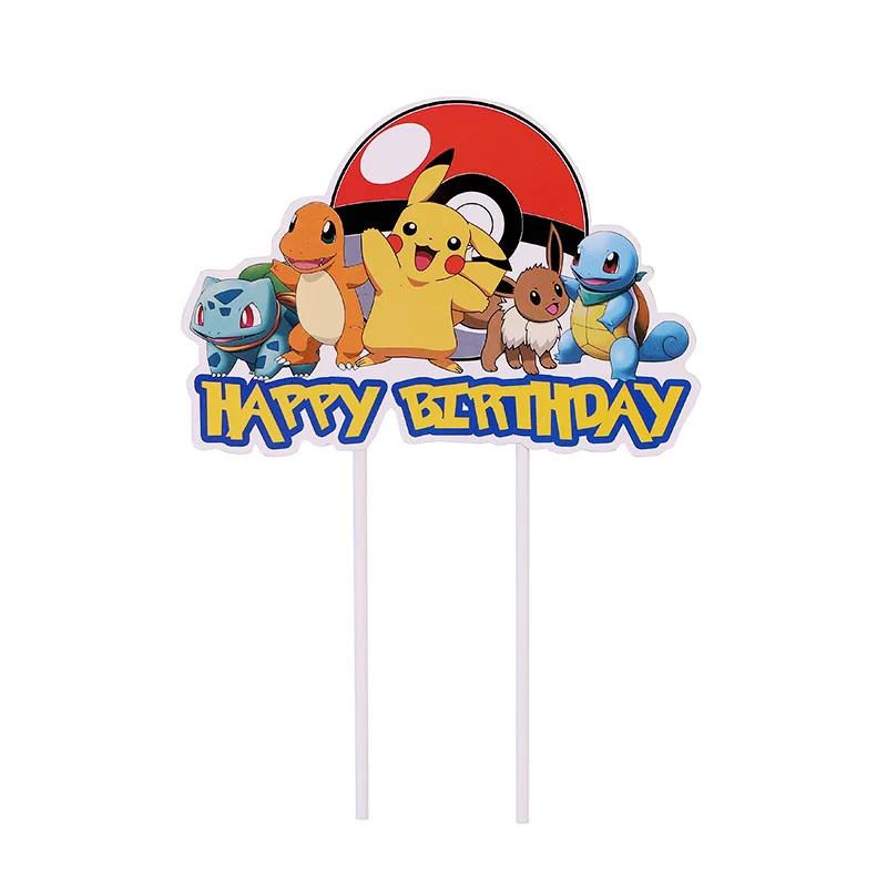 Decorazione per cake topper Pikachu