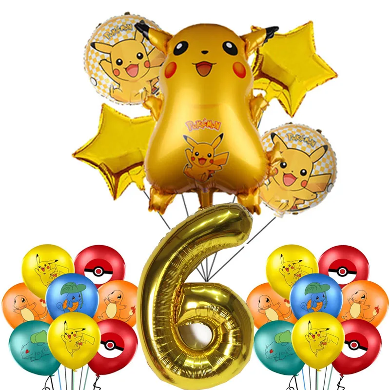 Articoli decorativi per feste di compleanno Pokemon
