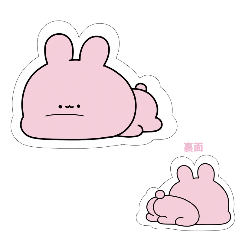 【あさみみちゃん】だらむに♡裏表ダイカットクッション