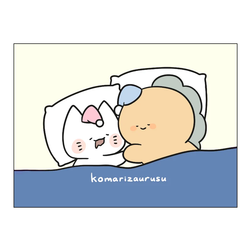 【困りザウルス】一緒におやすみ🌙ブランケット【11月中旬発送】