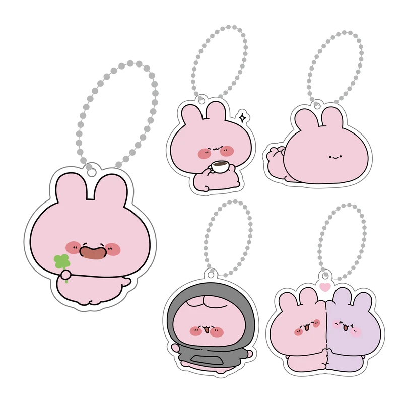 【あさみみちゃん】いろいろ♡ランダムアクキーコンプリートセット（全5種）【5月中旬発送】