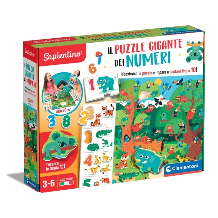 Sapientino - Il Puzzle Gigante dei Numeri