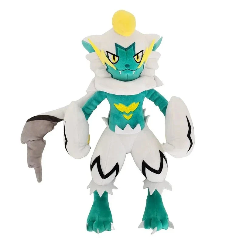 Peluche Pokemon Zeraora bianco (circa 30 cm)
