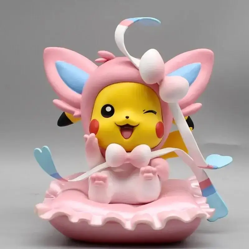 Figure cosplay di Pikachu: Gengar, Charizard, Bulbasaur, Enton e molto altro. (circa 10-12 cm)