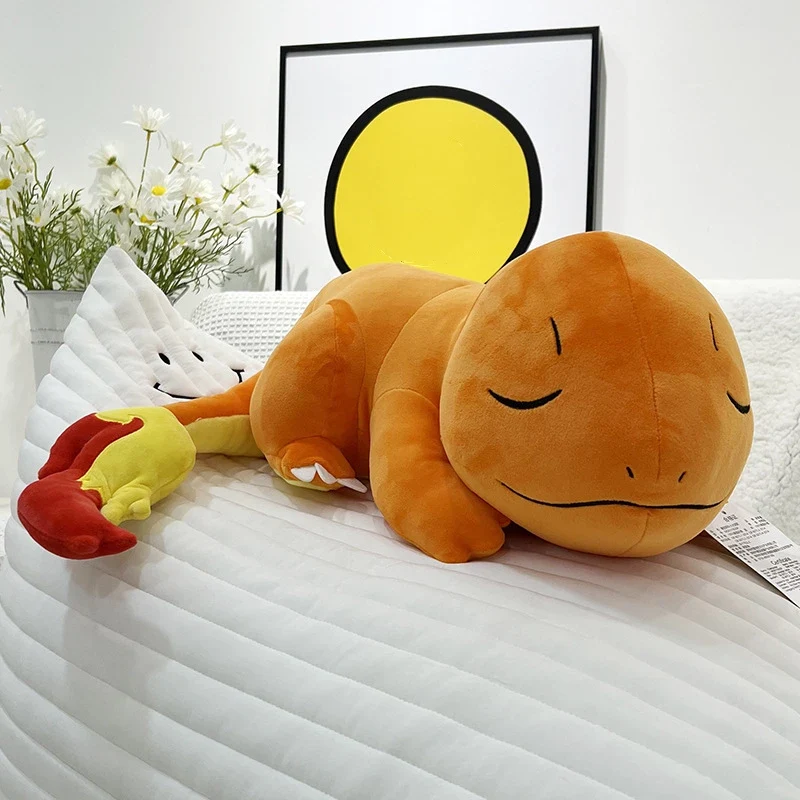 Adorabile Pokemon di peluche Charmander addormentato (circa 33 cm)