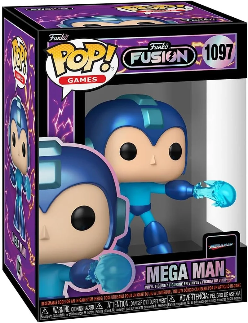Funko Pop! Games: Fusion - Megaman - Mega Man -1097-