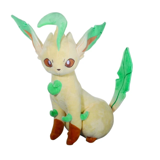 Pokémon di peluche Leafeon Folipuba (circa 32 cm)