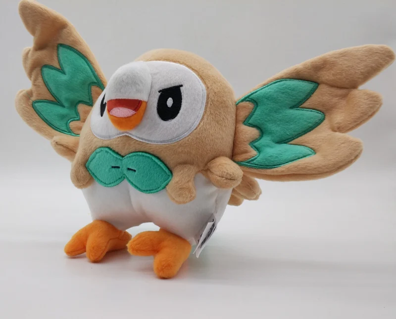 Rowlet Bauz Peluche Pokemon Peluche (circa 15 cm)