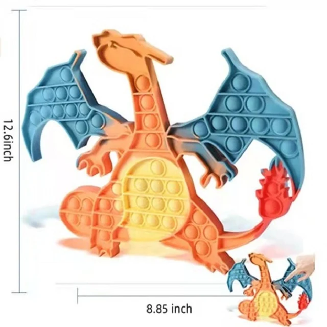 Giocattolo antistress pokemon push pop