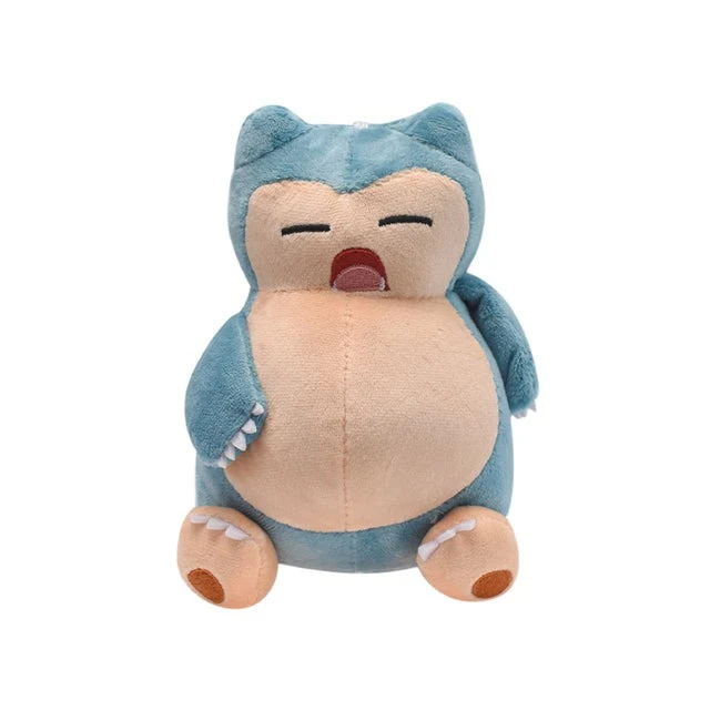 Un sacco di diversi peluche Pokemon e Pokeball tra cui scegliere