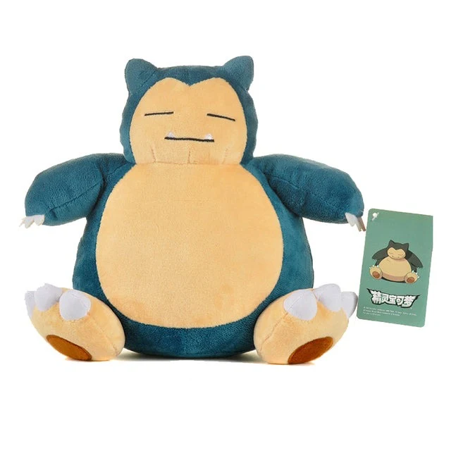 Seduto Relaxo Snorlax peluche Pokemon (circa 40 cm)