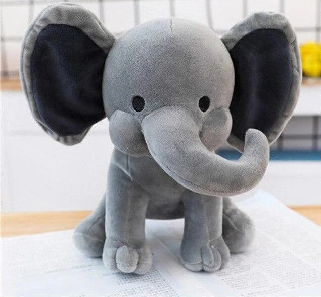 Dolci elefanti di peluche di peluche (circa 25 cm)