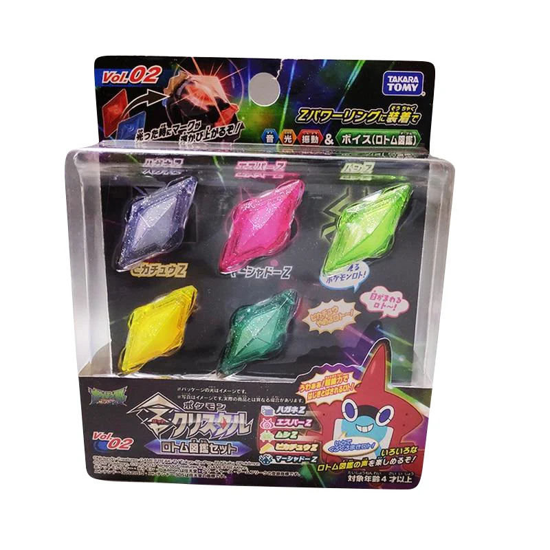 Set di cristalli Pokemon Z da 5