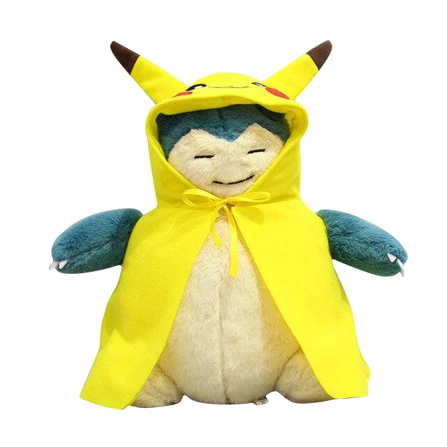 Relaxo Snorlax cosplay come Eevee o Pikachu peluche (circa 30 cm)