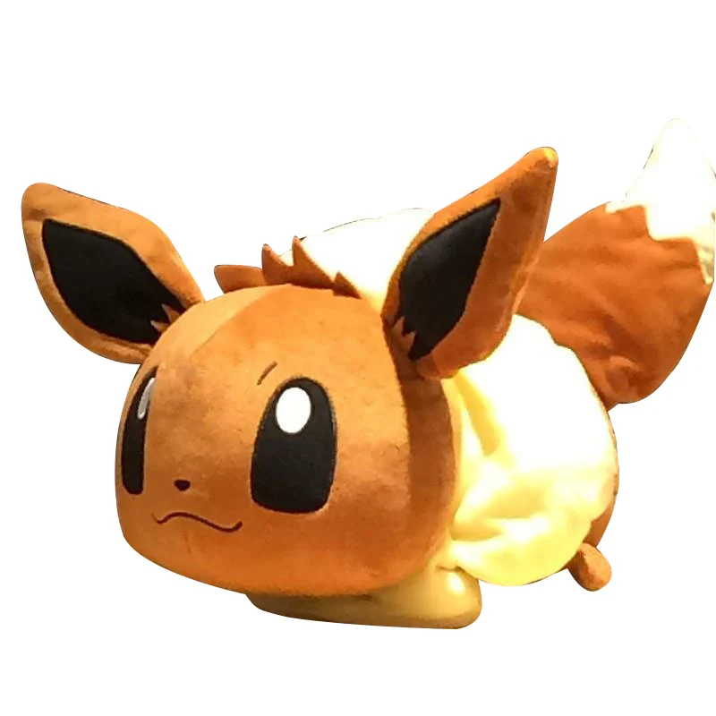 Peluche Eevee Eevee Pokemon XXL sdraiato (circa 50 cm)