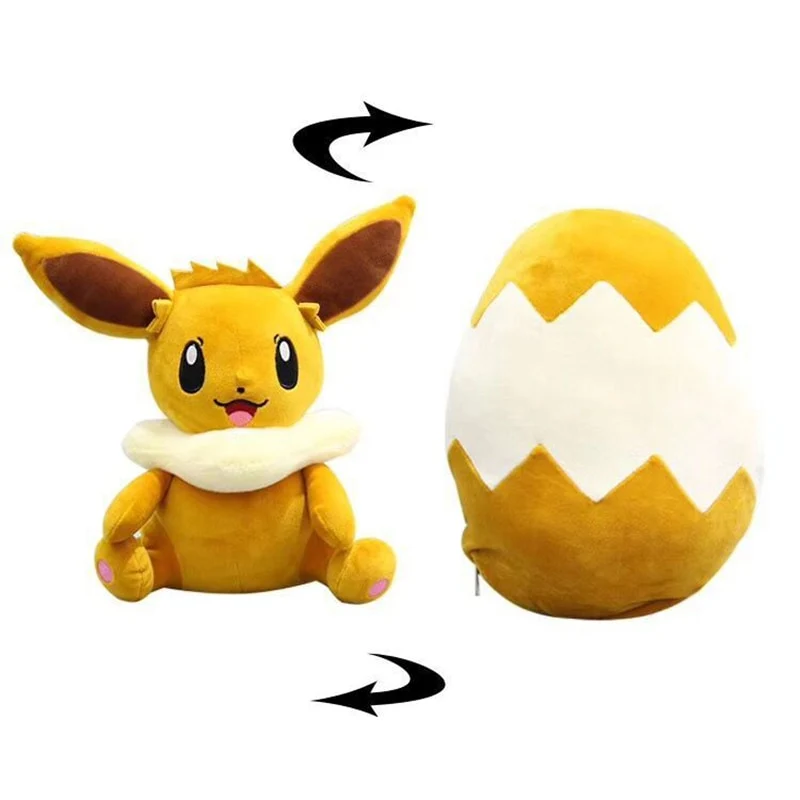 Evoli Eevee peluche Transformer Egg Edition (circa 30 cm)