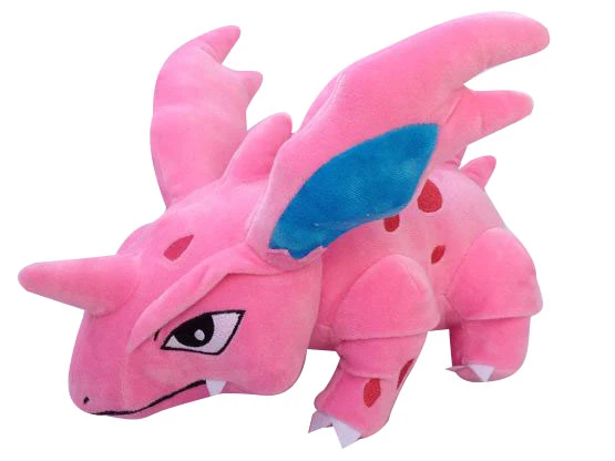 Peluche Pokemon Nidorina (circa 30 cm) blu o rosa