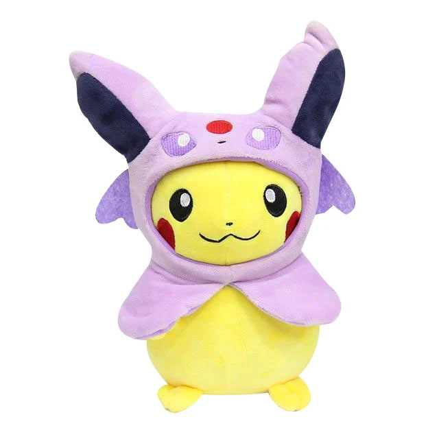 Pikachu peluche peluche cosplay Nachtara, Flamara, Psiana, Glaziola, Blitza ecc.