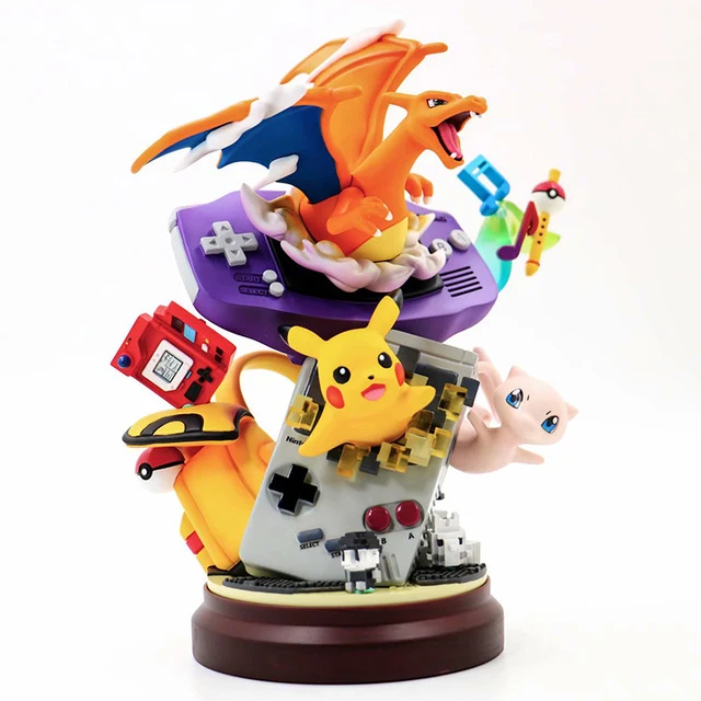 Pokemon Pikachu Gyarados Charizard figure di circa 20 cm