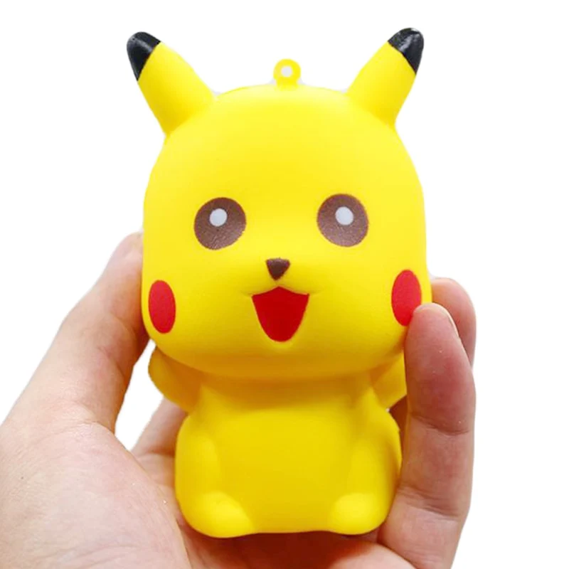 Pikachu Squeeze Squishy Crumple Figure Pokemon