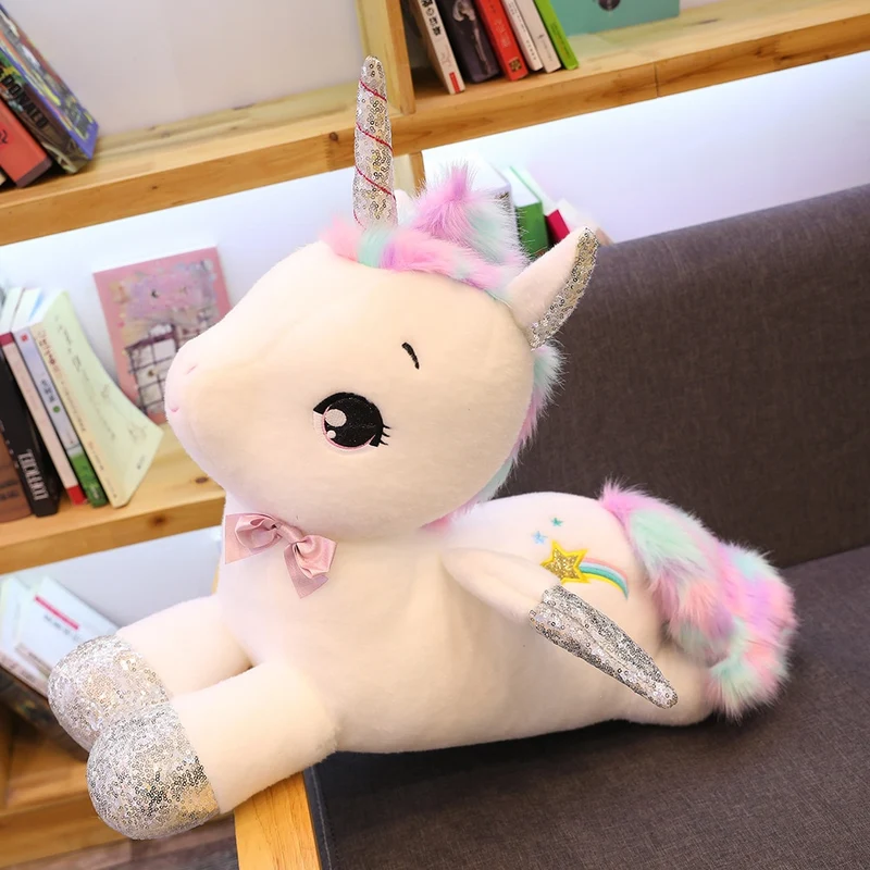 Simpatico peluche kawaii unicorno (30-80 cm)