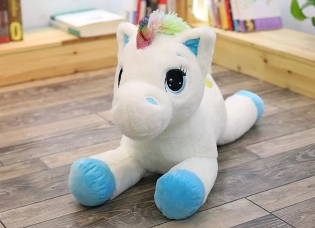 Peluche unicorno arcobaleno - unicorno di peluche