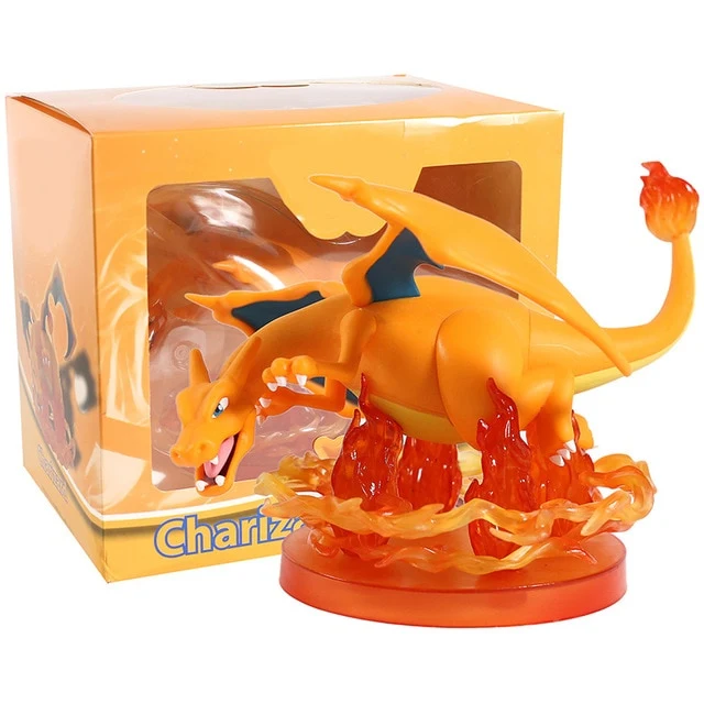 Mewtwo, Gengar, Charizard / Charizard Pokemon figure da collezione