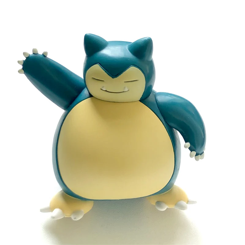 Snorlax Snorlax Figure - Figura di azione Pokemon alta 8 cm