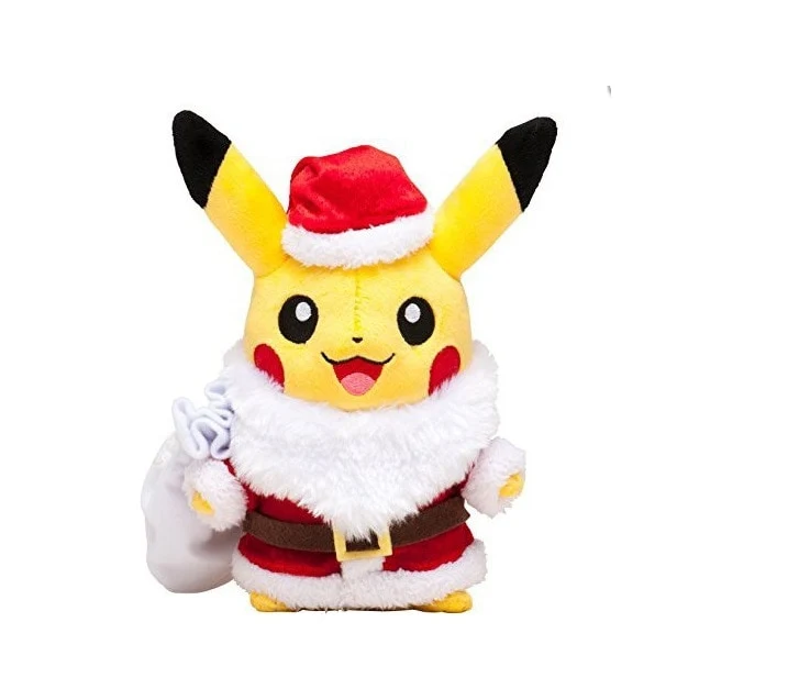 Pikachu Babbo Natale Cosplay Peluche Pokemon