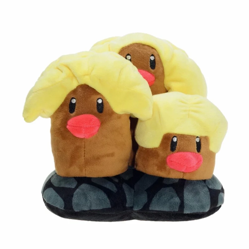 Digtri - Peluche Pokemon Figura Dugtrio (circa 18 cm)