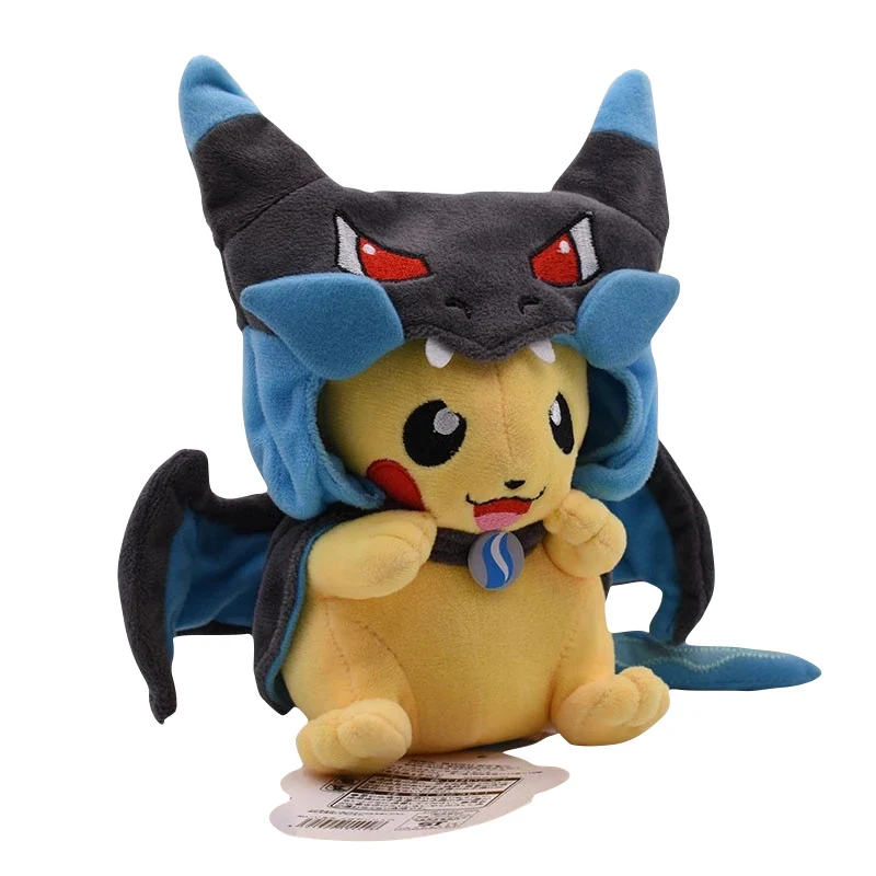 Kawaii Pikachu Cosplay Charizard / Charizard Pokemon Peluche