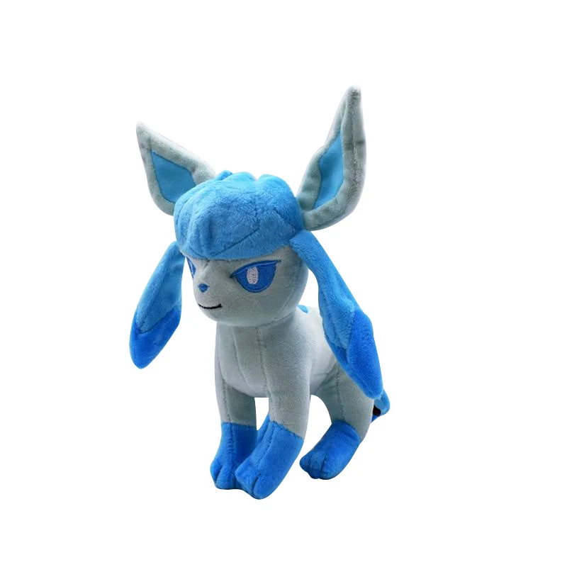 Pokemon di peluche Glaziola / Glaceon (circa 17cm)