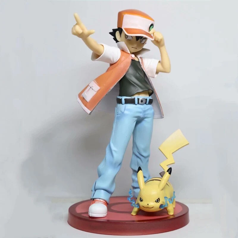 Figura Ash Ketchum e Pikachu (18 cm)