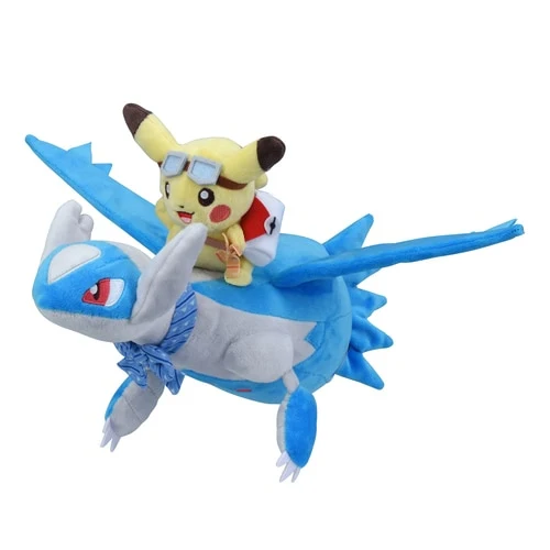 Pikachu & Latios / Latias peluche Pokemon peluche (circa 25 cm)
