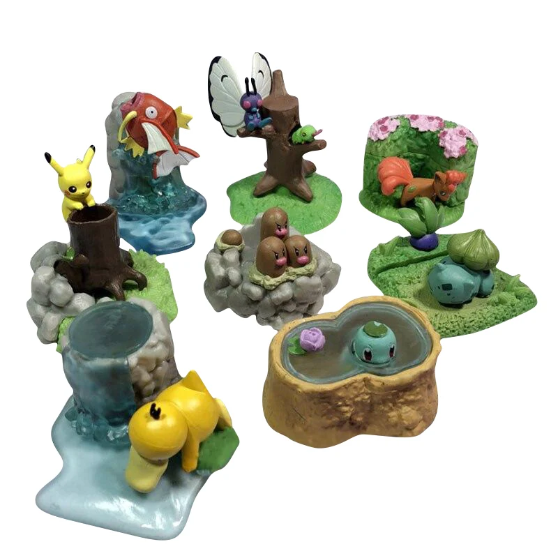 Set di personaggi Pokemon Bulbasaur Psyduck