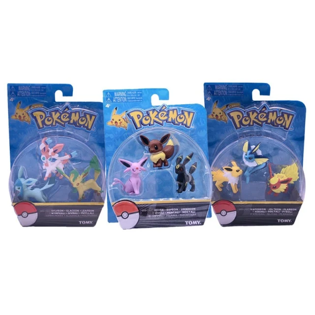 Evoli / Eevee, Vaporeon, Jolteon, Flareon, Espeon, Umbreon, Leafeon, Glaceon figure