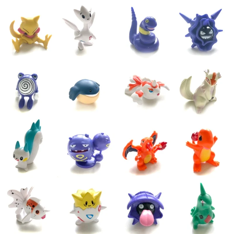 Figure da collezione Pokemon (24 motivi tra cui scegliere - circa 4 cm)