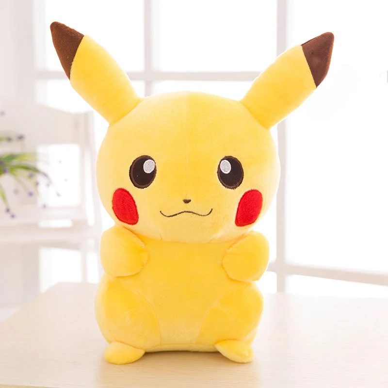 Peluche di peluche Pikachu che ride in diverse dimensioni (20-45 cm)