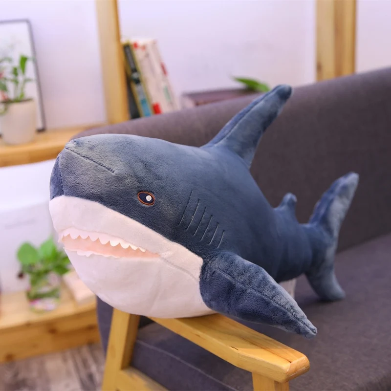 Divertente peluche di squalo (80 cm o 100 cm)
