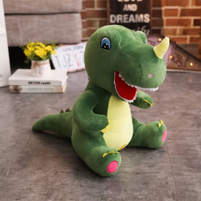 Divertente peluche a forma di dinosauro - peluche dinosauro (60 cm o 95 cm)